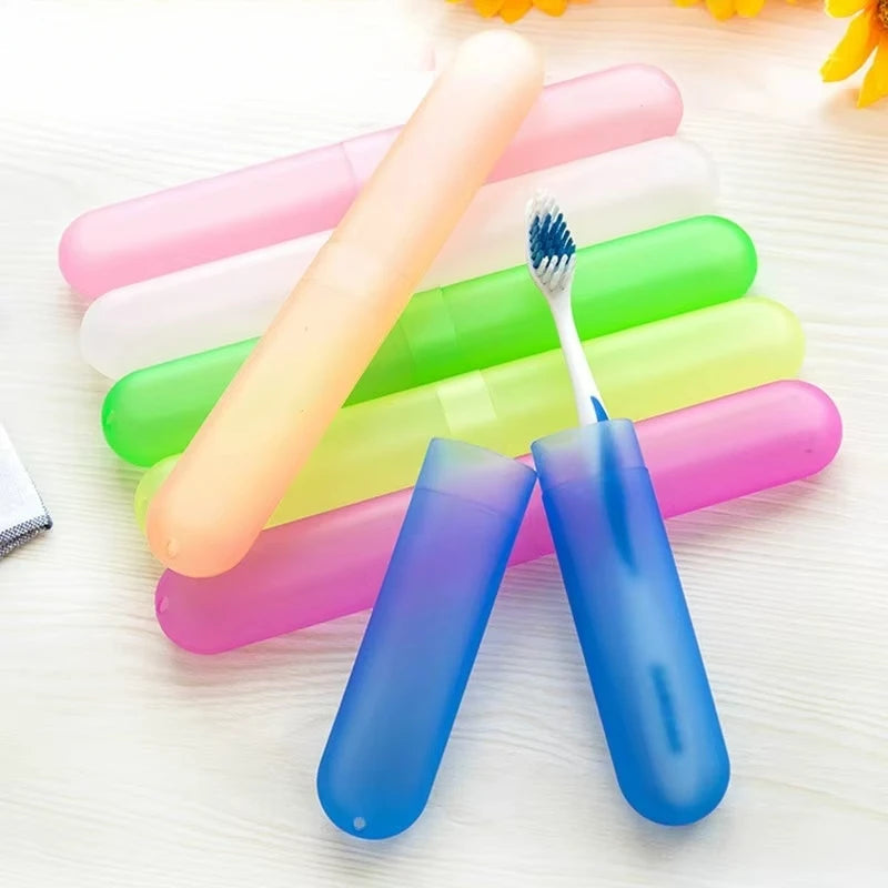 Portable Travel Toothbrush Case – Dustproof Protective Holder Toothbrush Travel Case Axl