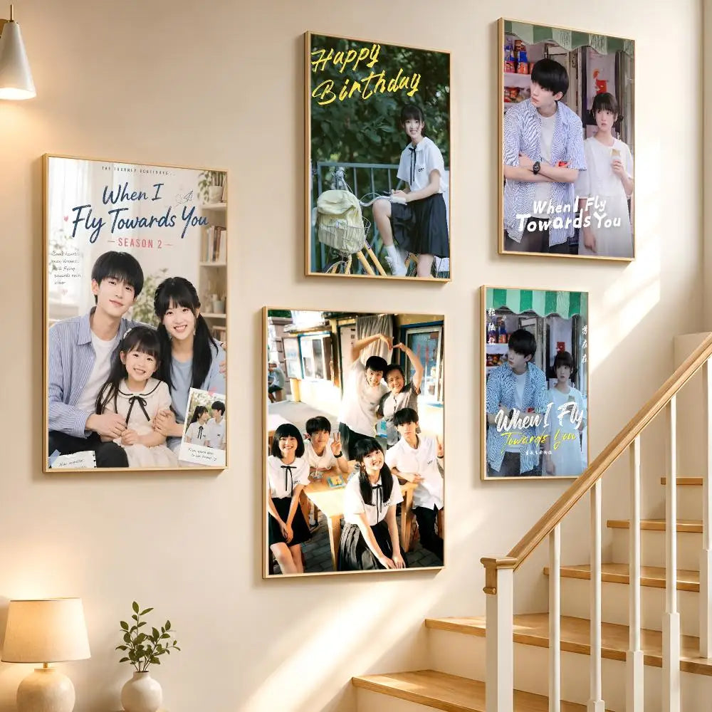 When I Fly Towards You HD Waterproof Wall Poster Sticker Wall Poster Sticker Axl