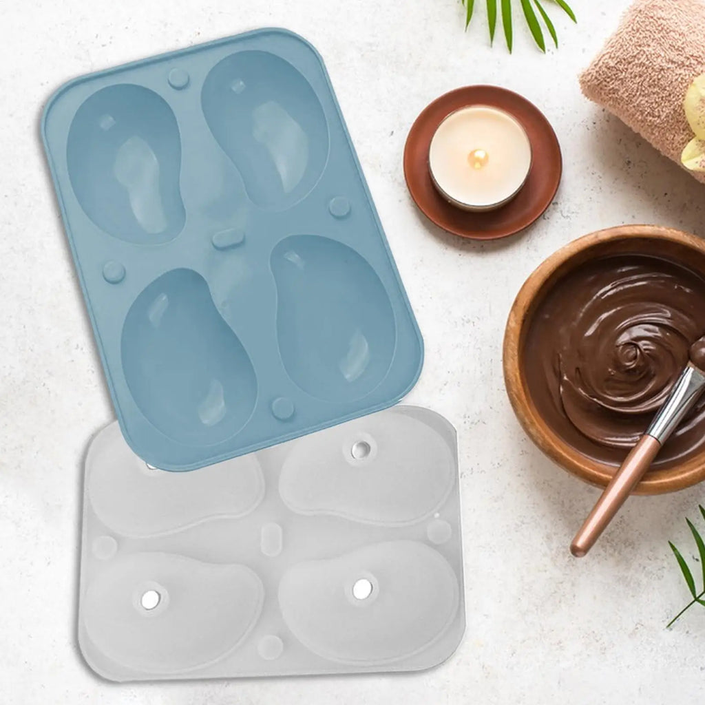 4-Cavity 3D Mango Silicone Mousse Mold – Cake, Jelly & Candy Silicone Cake Mold Axl Default Title