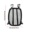Backpack Airflow Spacer Frame – 3D Breathable Lumbar Back Pad Backpack Ventilation Frame Axl Black
