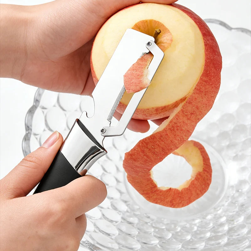 Stainless Steel Kitchen Peeler | Sharp Ergonomic Vegetable Tool Vegetable Peeler Axl