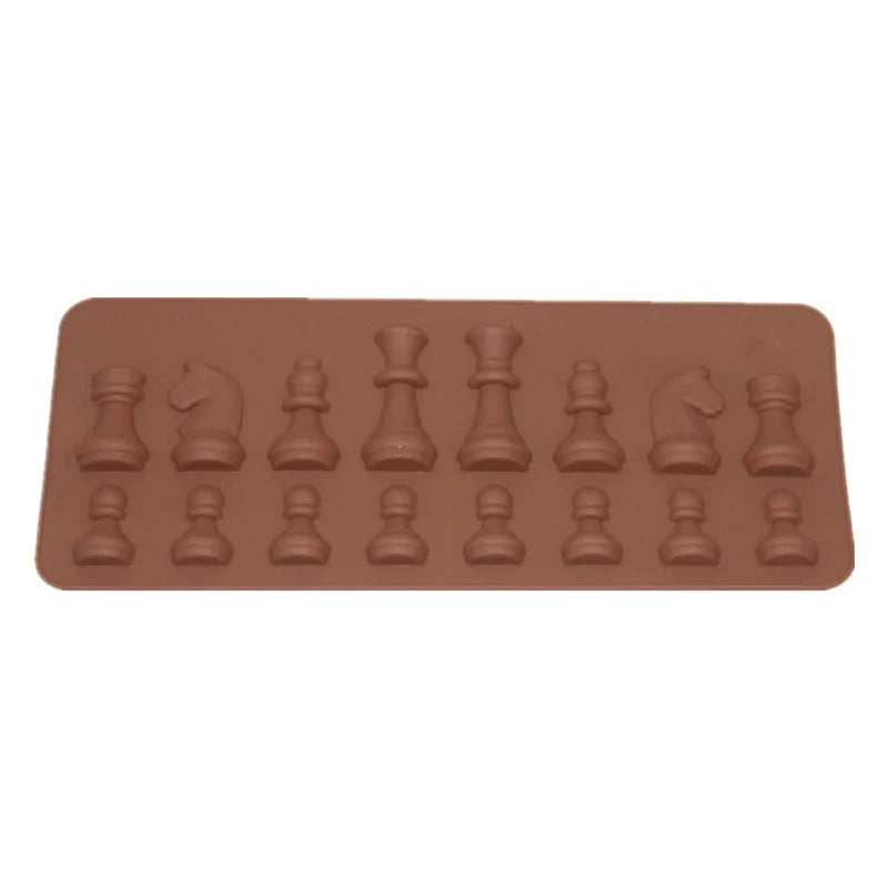 Silicone Chess Piece Mold – Chocolate, Candy & Jelly Baking Silicone Baking Mould Axl
