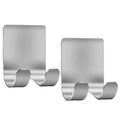 Stainless Steel Razor Holder & Bathroom Hook Organizer 2/5 Pcs Razor Holder Stand Axl 2pcs
