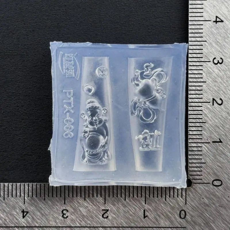 3D Acrylic Nail Art Silicone Mold – DIY Manicure Template Nail Art Mold Axl A2