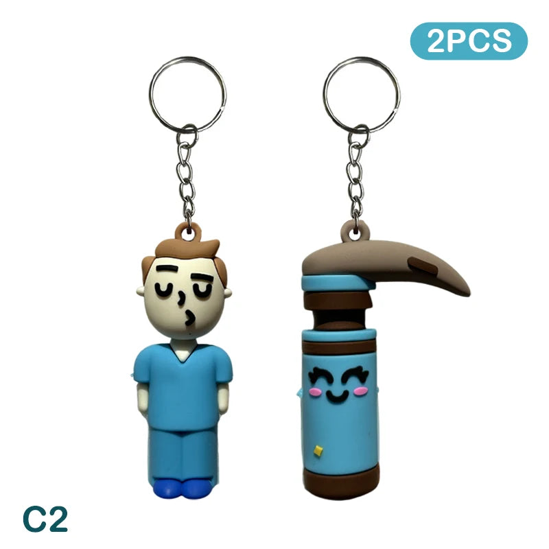 Ampoule Bottle Opener Keychain – Rubber Vial Breaker Tool Bottle Opener Tool Axl B5