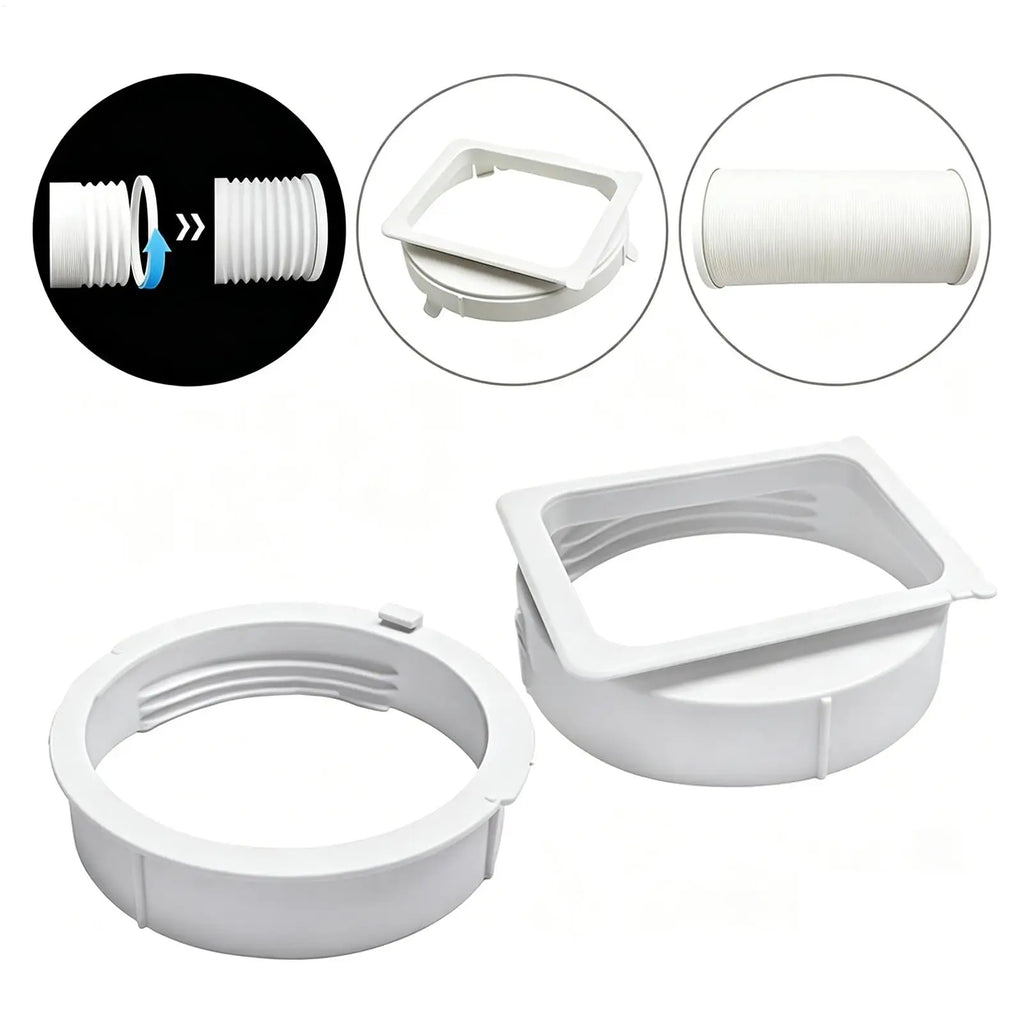 AC Exhaust Hose Connector – Leak-Proof Portable AC Coupler AC Hose Connector Axl