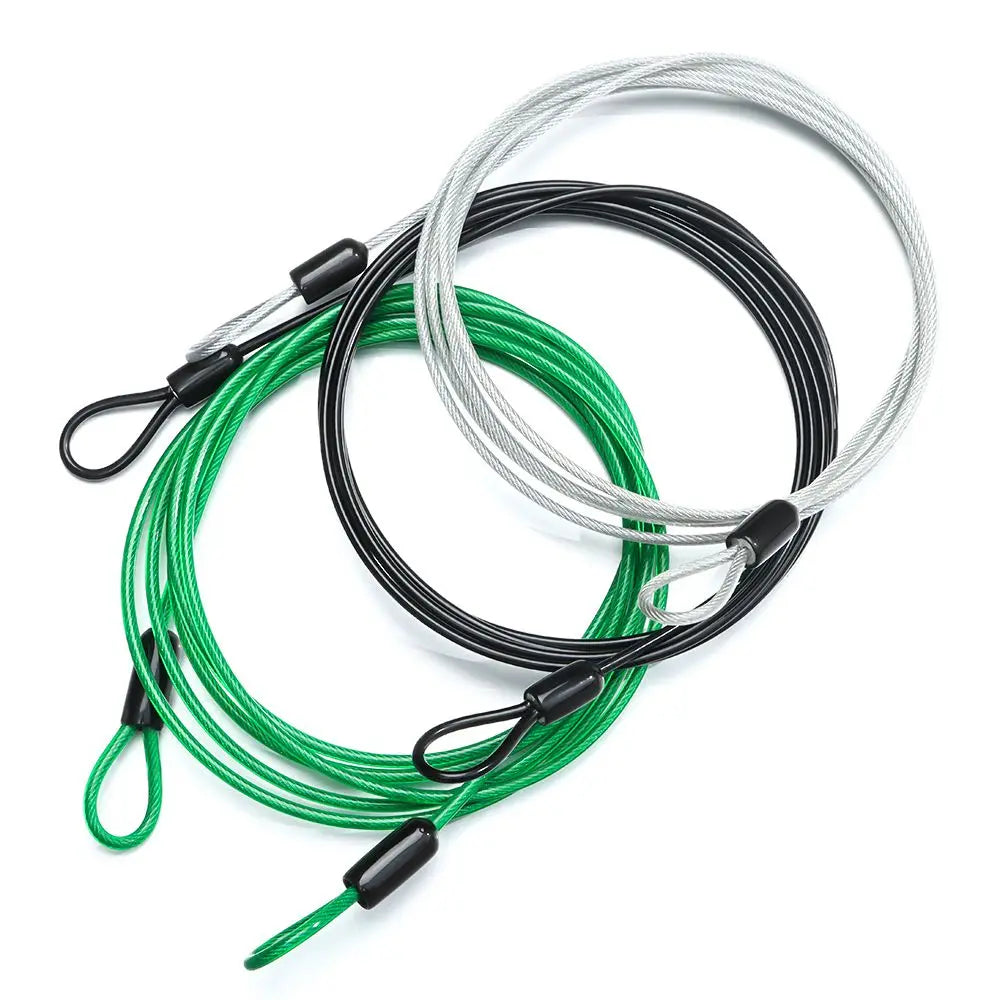 Steel Cable Bike Lock 0.5/1/2m – MTB & Road Bicycle Wire Bicycle Cable Lock Axl
