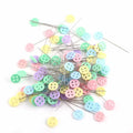 200 Pcs Flower Button Head Pins – Quilting & Sewing Tool Sewing Pins Axl B