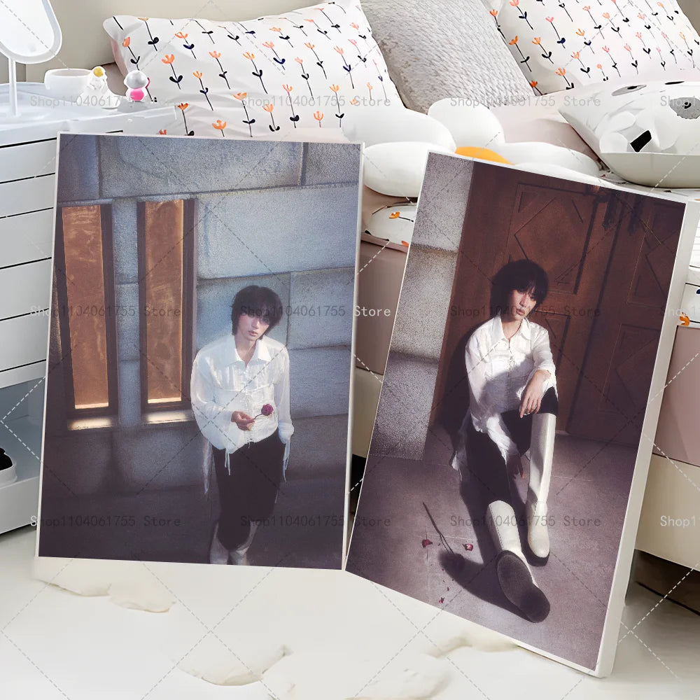DEJA VU Beomgyu Idol Album Poster – Self-Adhesive Wall Sticker Wall Art Poster Axl