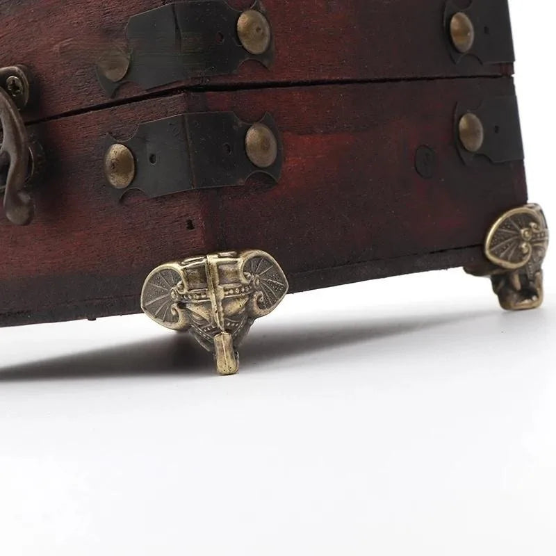 8-Pack Antique Elephant Trunk Furniture Feet for Wooden Boxes Decorative Furniture Feet Axl
