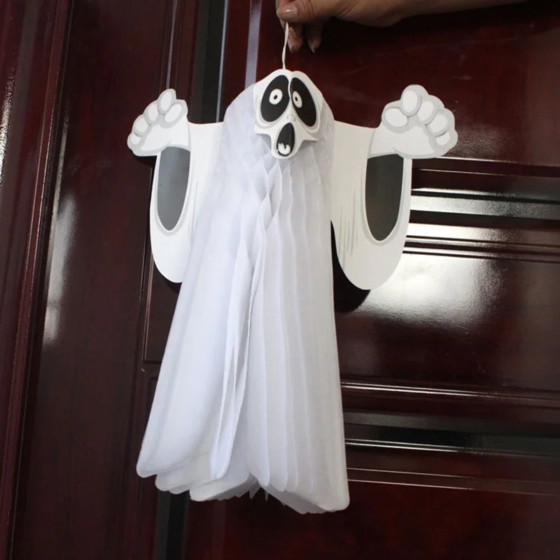 3D Halloween Ghost Hanging Ornament | Spooky Party Décor Halloween Hanging Decoration Axl