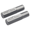 2-Pack 1/4" to 4mm Hex Magnetic Bit Adapter for Screwdrivers Bit Adapter Set Axl China Mainland