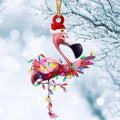 Acrylic Christmas Ornaments – Deer, Flamingo, Lion & Rooster Christmas Tree Ornaments Axl Deep Sapphire