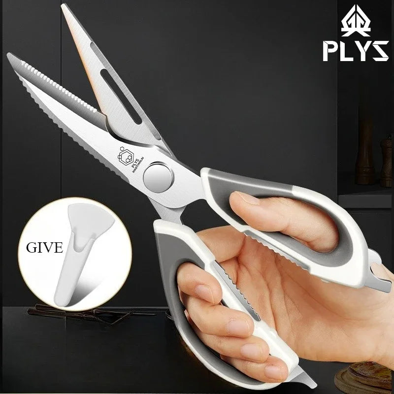 Detachable Kitchen Shears – Stainless Steel Scissors & Cover Kitchen Shears Axl