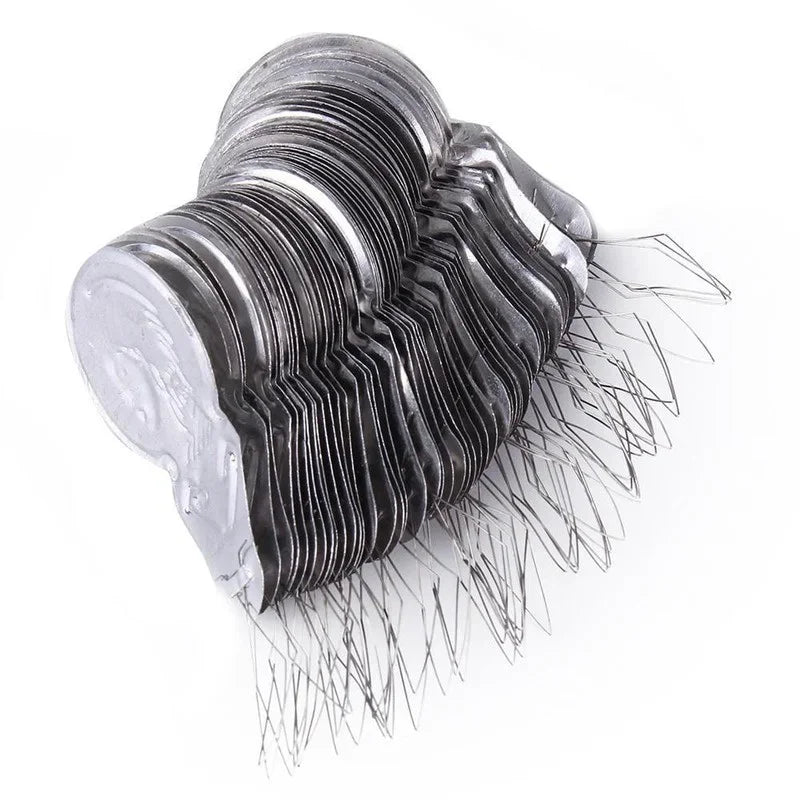 100-Piece Aluminum Bow Wire Needle Threader Set | Sewing Tool Needle Threader Set Axl