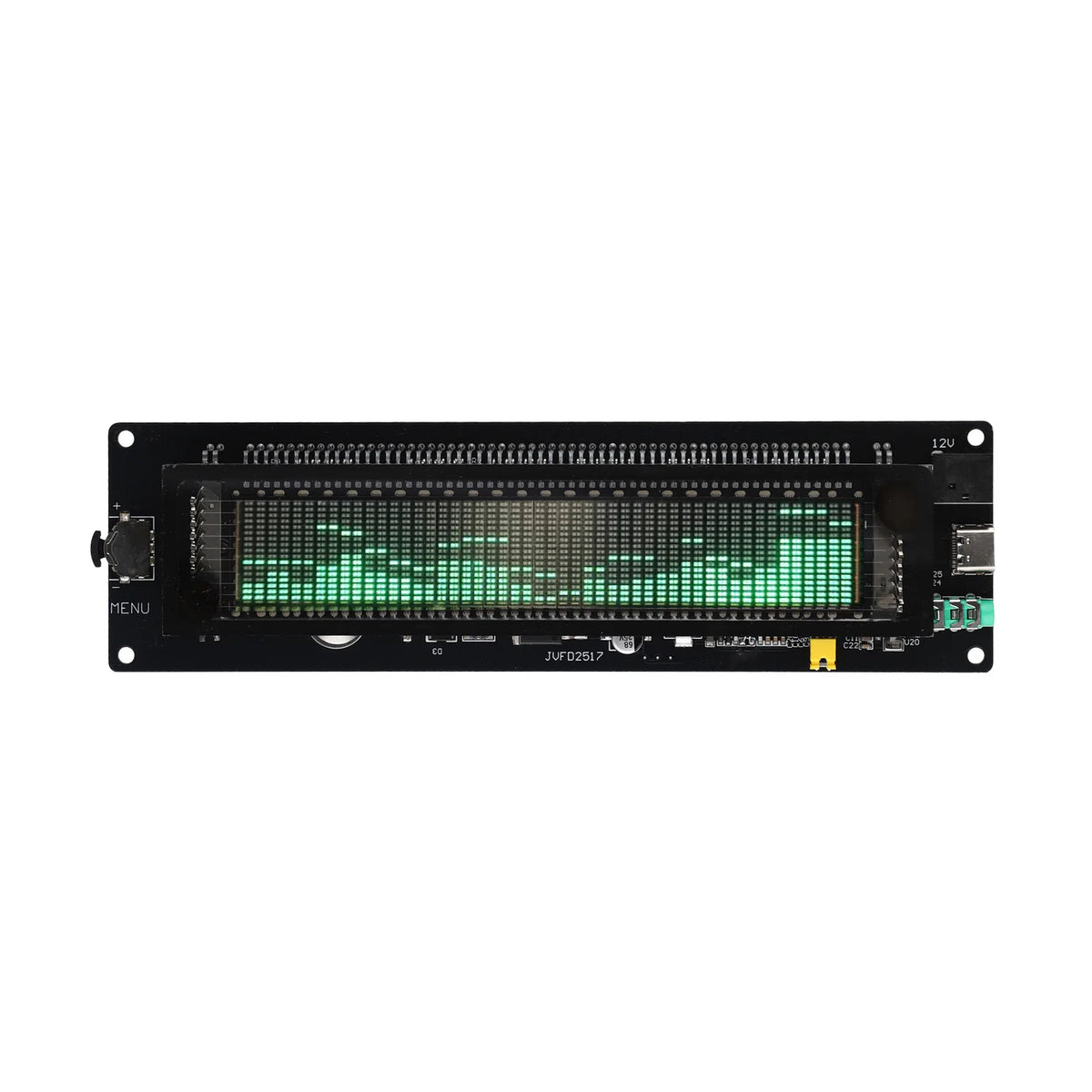AK2515 VFD Audio Spectrum Analyzer Board – 3.5mm AUX/MIC Spectrum Analyzer Board Axl JVFD2517 (narrow) China Mainland
