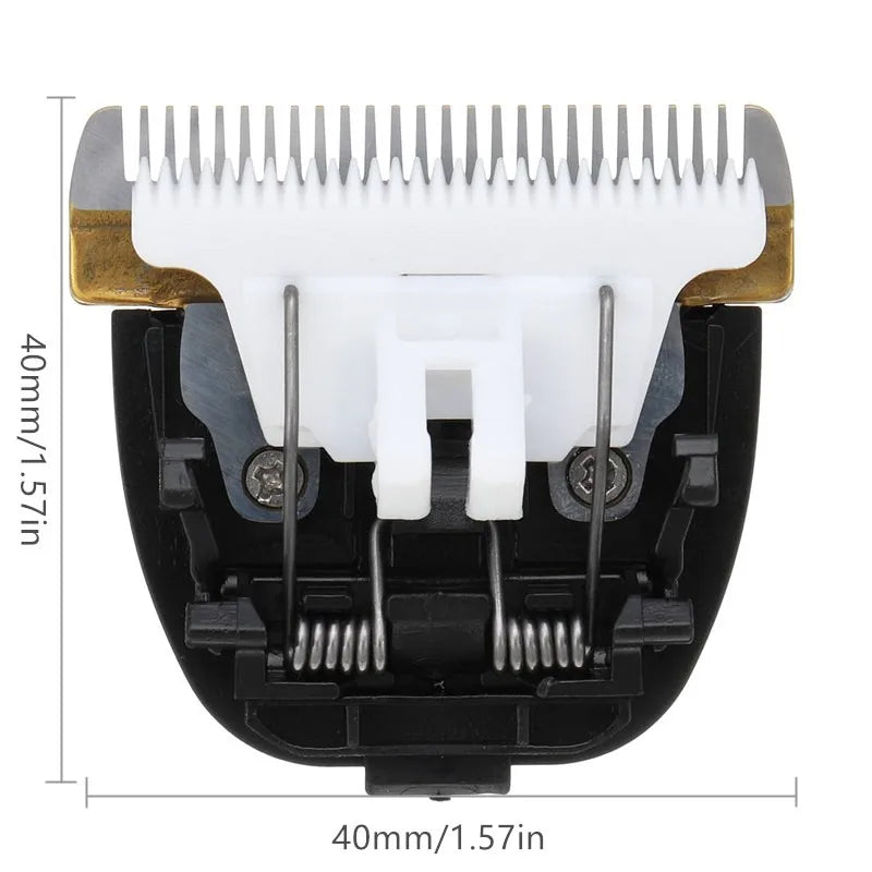 Ceramic Pet Clipper Blade – 40mm 24-Tooth Dog & Cat Grooming Pet Clipper Blade Axl