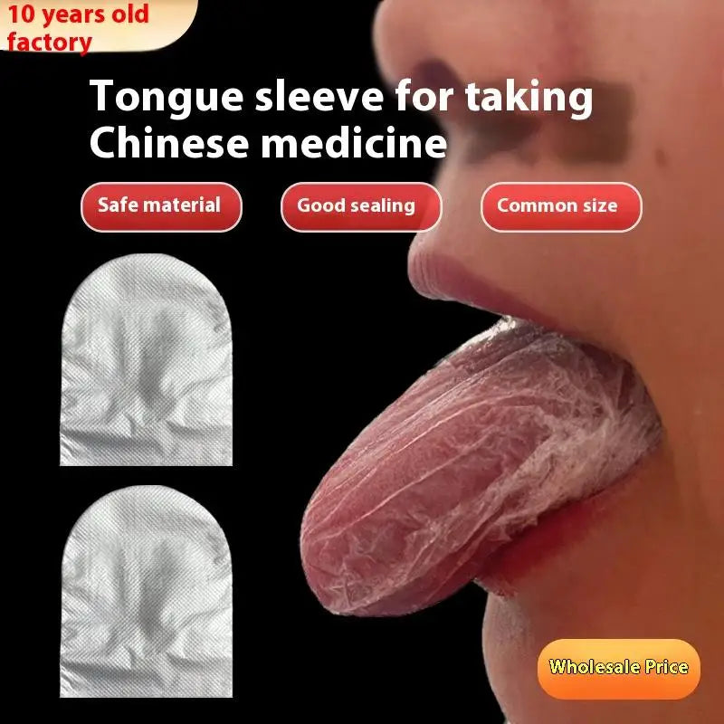 Disposable Tongue Covers – Bitter Taste Guard for Adults & Kids Oral Tongue Guard Axl