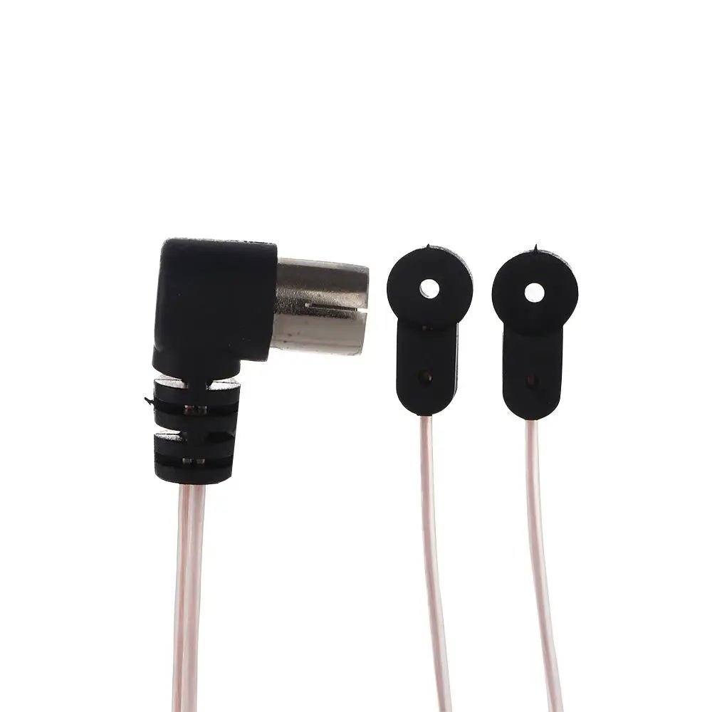 Indoor FM Dipole Antenna – 75 Ohm T-Type F Connector, 2m Cable FM Radio Antenna Axl