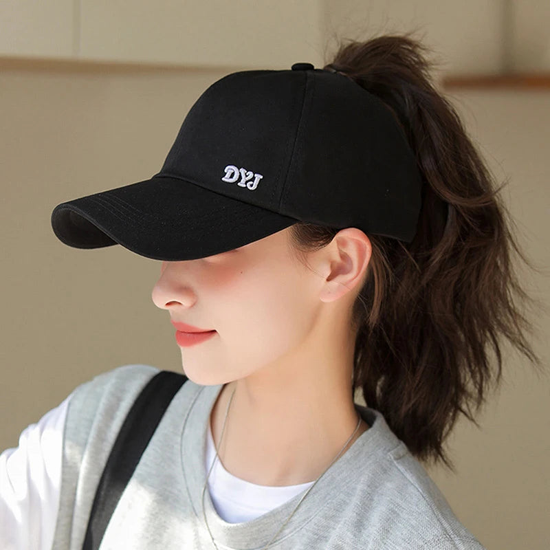 Ponytail Baseball Cap – Mesh Quick-Dry Unisex Sun Hat Ponytail Baseball Cap Axl