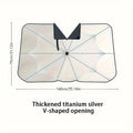 Retractable Car Windshield Sunshade Umbrella | UV Blocker Car Windshield Sunshade Axl 1pcs