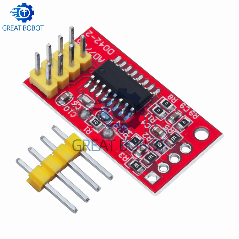 AD7705 Dual 16-Bit ADC Data Acquisition Module | SPI Interface ADC Module Axl