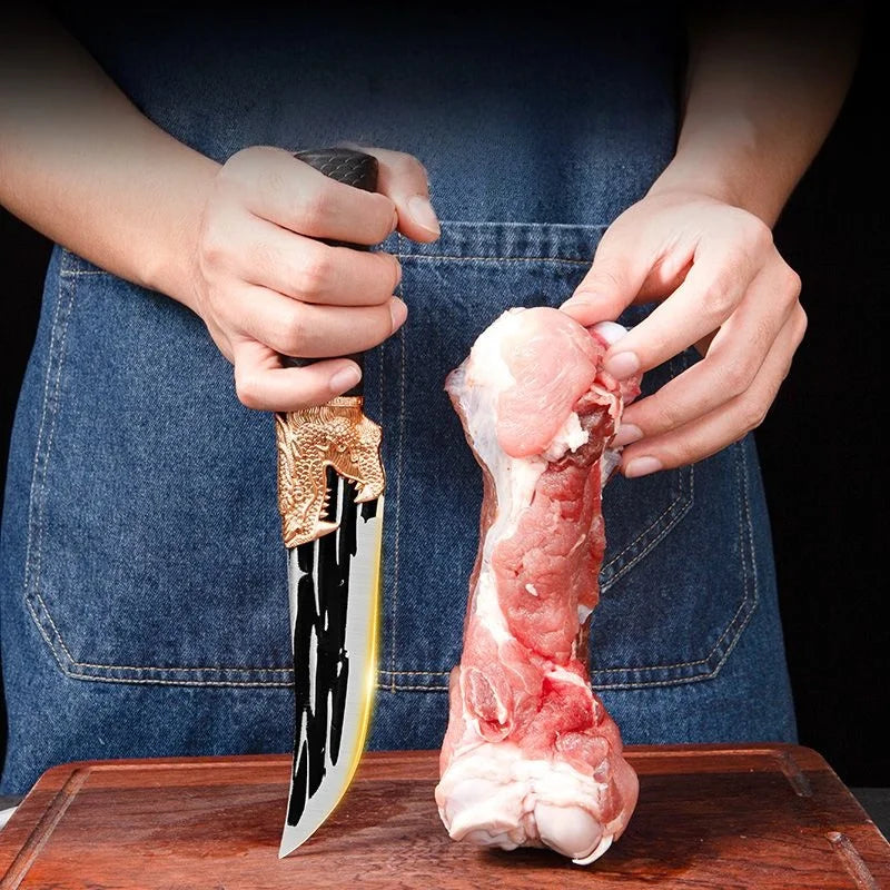 Stainless Steel Multi-Purpose Butcher & Boning Knife Kitchen Knife Axl