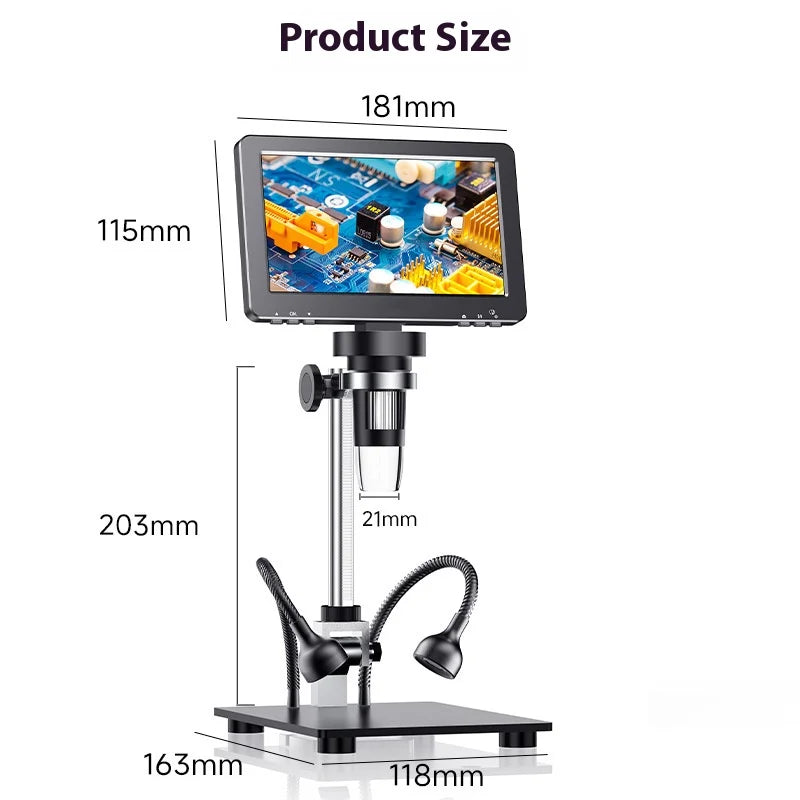 Digital Microscope for PCBA Repair, Inspection & Magnification Digital Microscope Axl DM9H