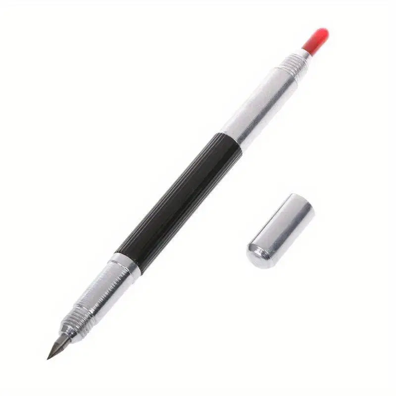 2-Pack Double-End Tungsten Steel Scriber Pen – 137mm Tool Scriber Marking Tool Axl