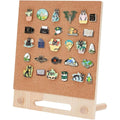 Cork Pin Board Display Stand – Brooch & Pin Organizer Cork Display Board Axl AECH04-18821