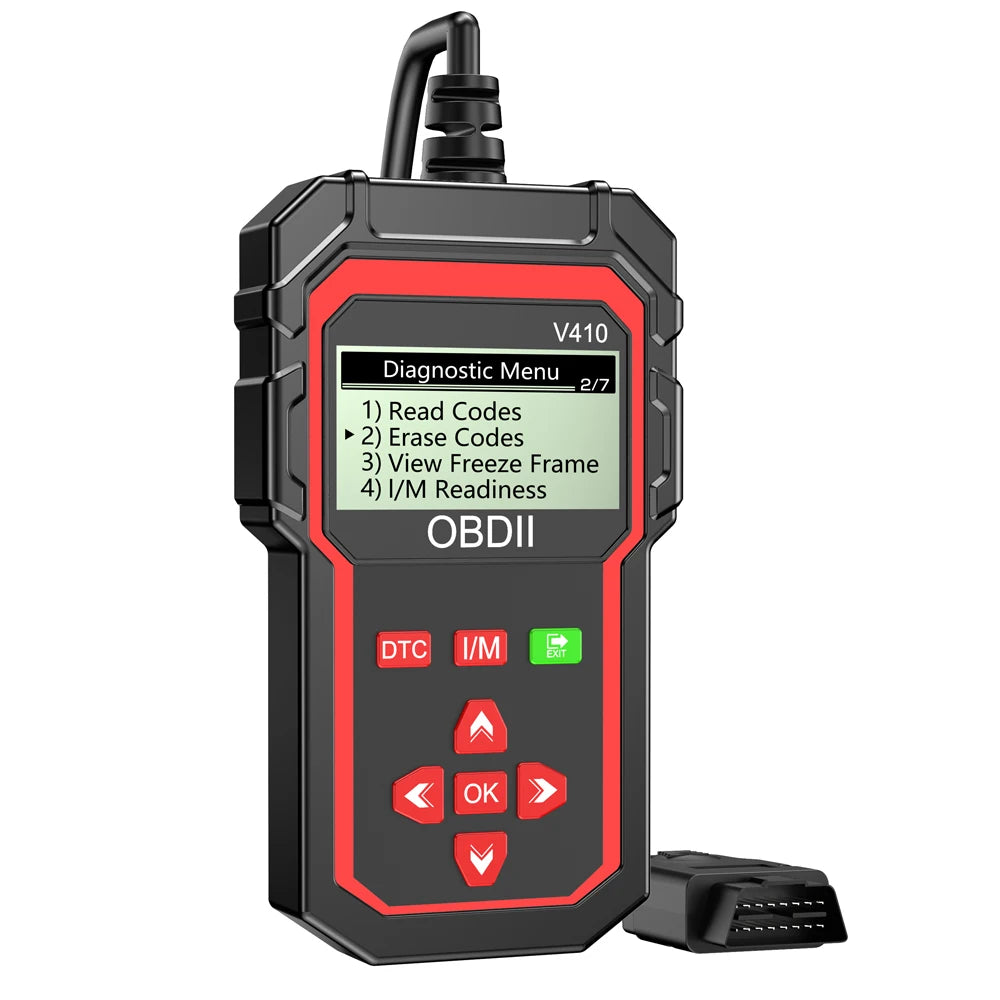 V410 OBD2 Scanner – Car Diagnostic Fault Code Reader OBD2 Diagnostic Scanner Axl black