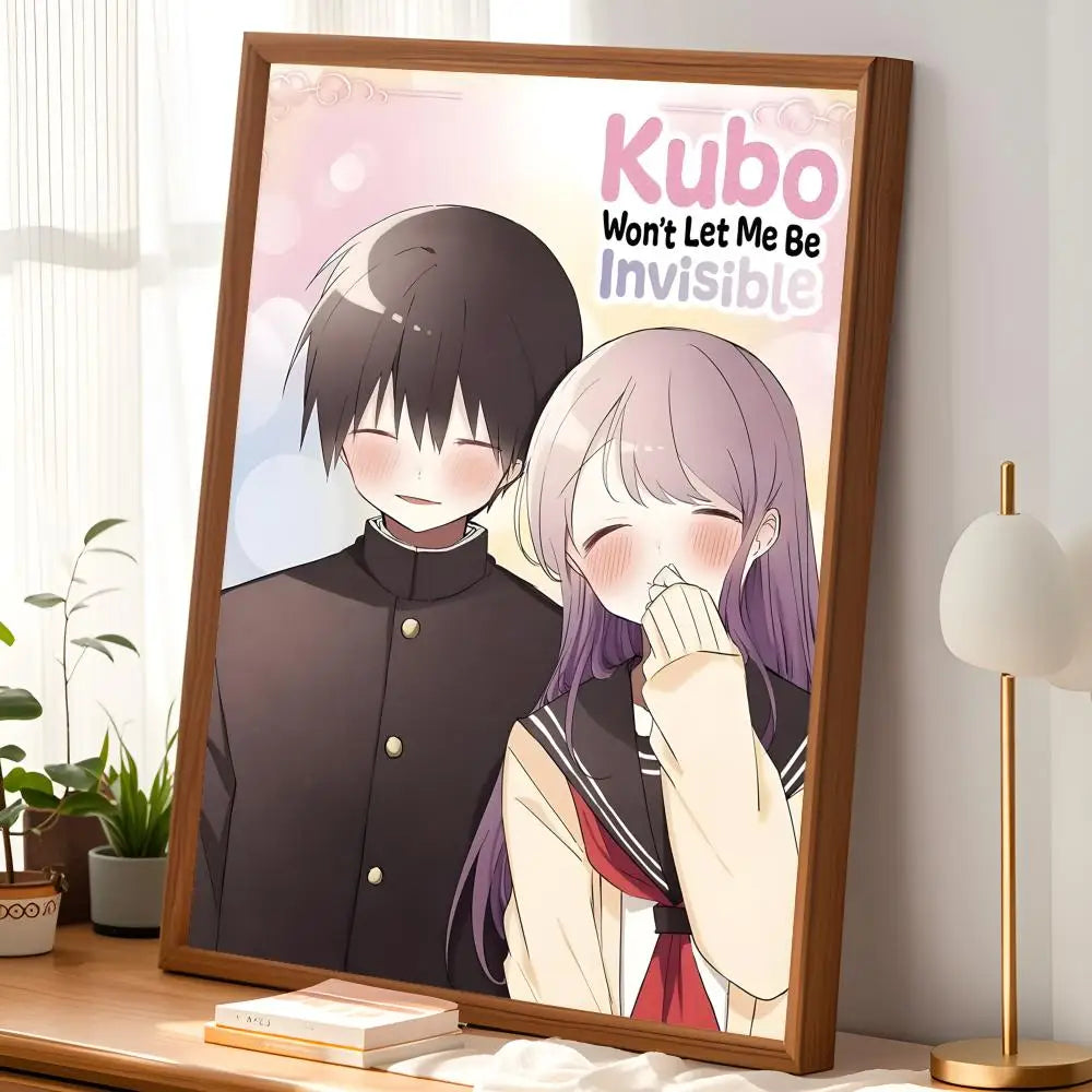 Kubo Won't Let Me Be Invisible HD PVC Self-Stick Wall Poster Wall Art Poster Axl