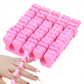 50 Pairs Soft EVA Toe Separators – Heart Design Nail Art Tool Toe Separators Axl 50pcs