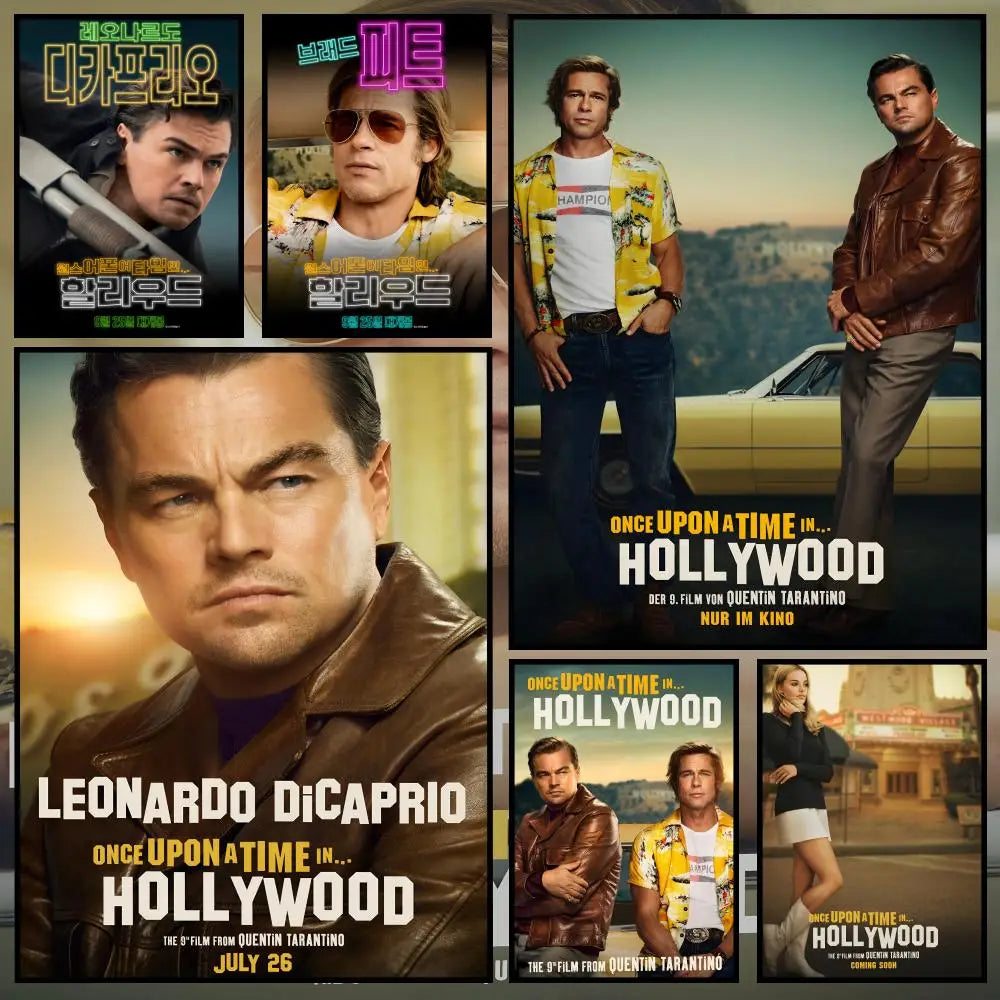 Once Upon a Time in Hollywood Wall Poster – Peel & Stick PVC Wall Art Poster Axl