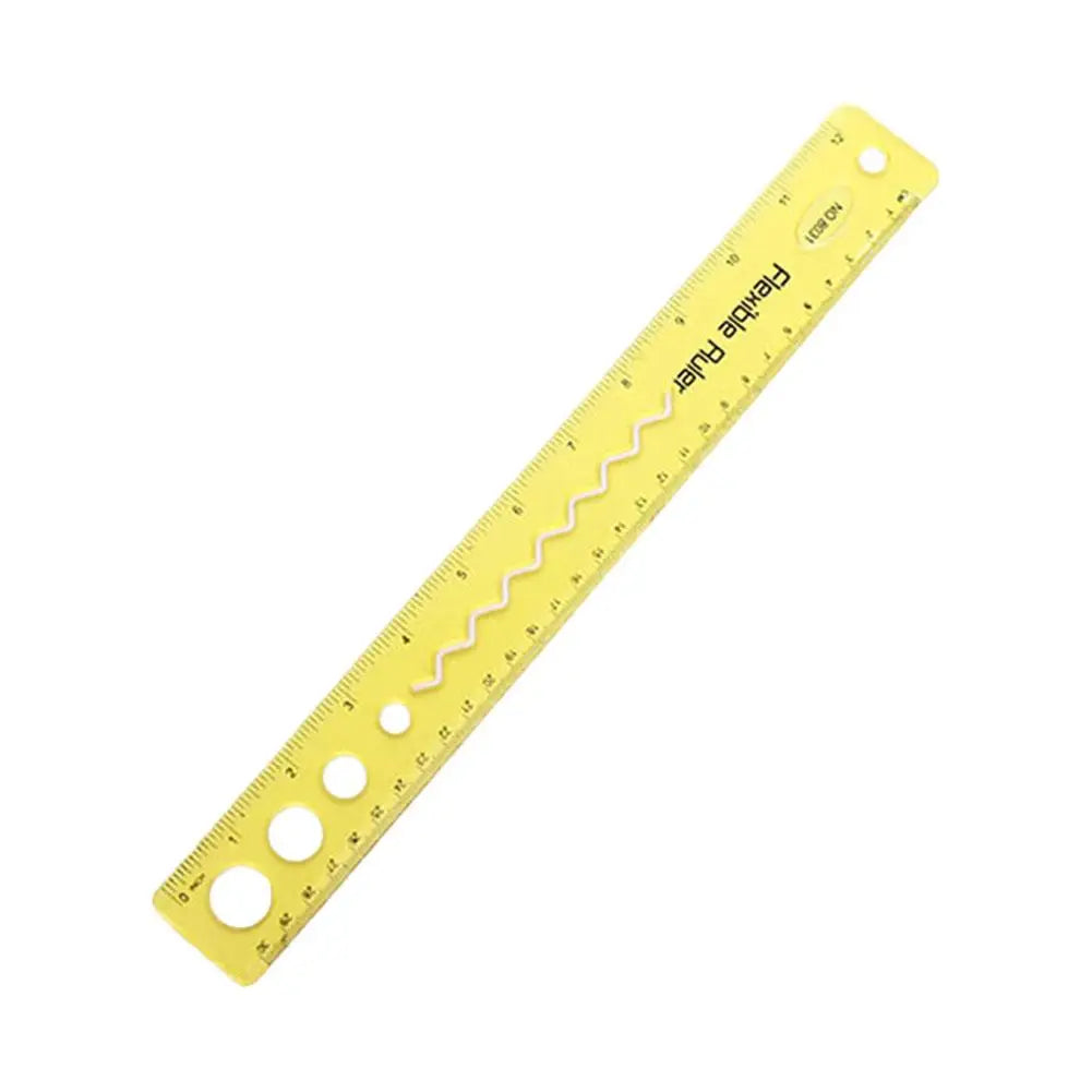 30cm Flexible Folding Ruler – Soft Plastic Student Ruler Flexible Ruler Axl B
