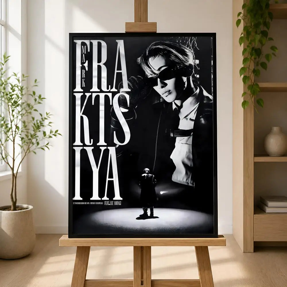Jackson Wang HD Waterproof Self-Adhesive Wall Poster | Fan Decor Decorative Wall Poster Axl