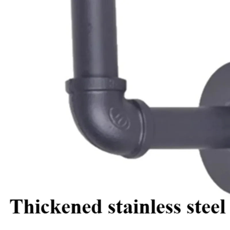 Industrial Iron Wall Bracket – Retro Pipe Shelf Support Wall Shelf Bracket Axl