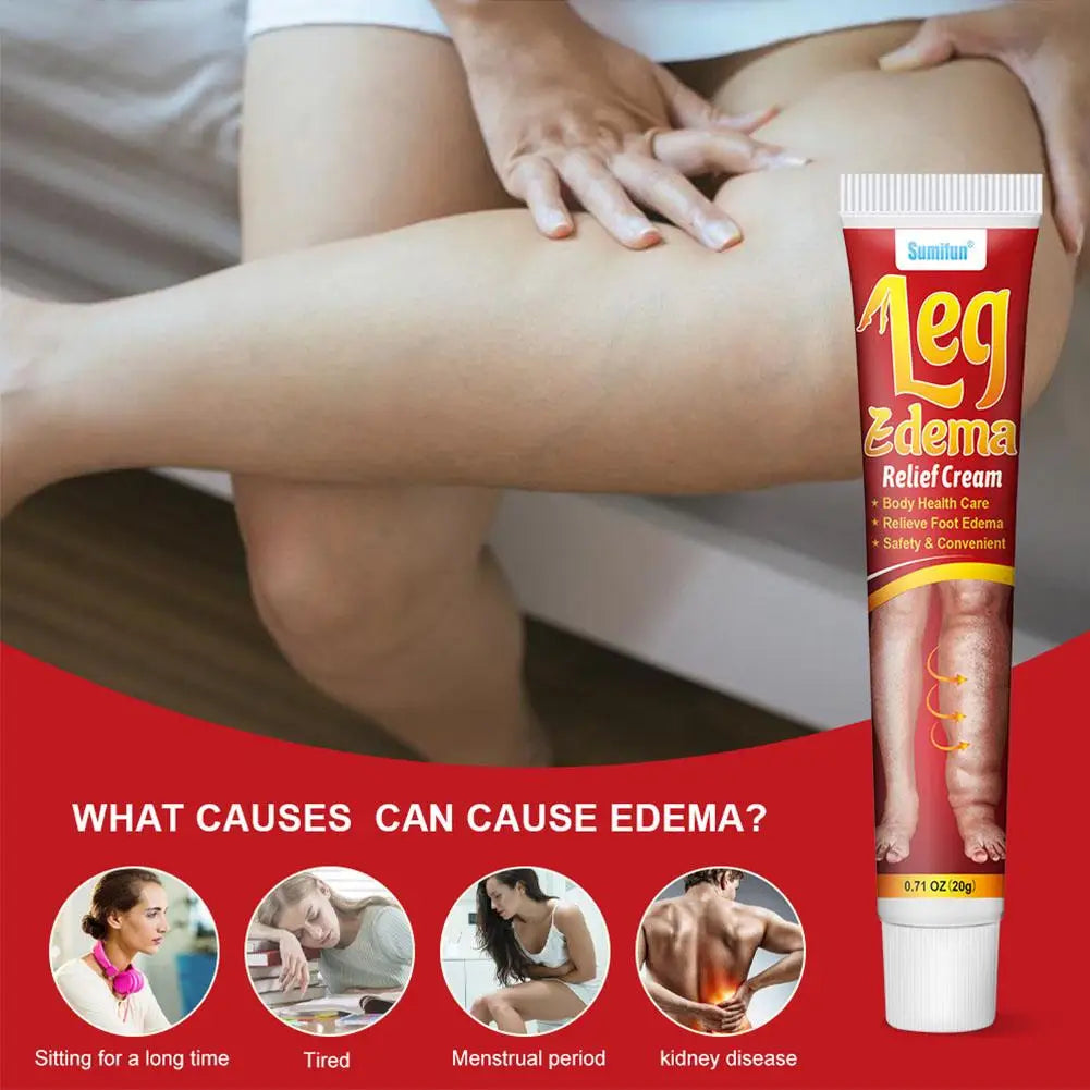 Eelhoe Leg & Foot Massage Cream – 20g Natural Comfort Ointment Leg Massage Cream Axl