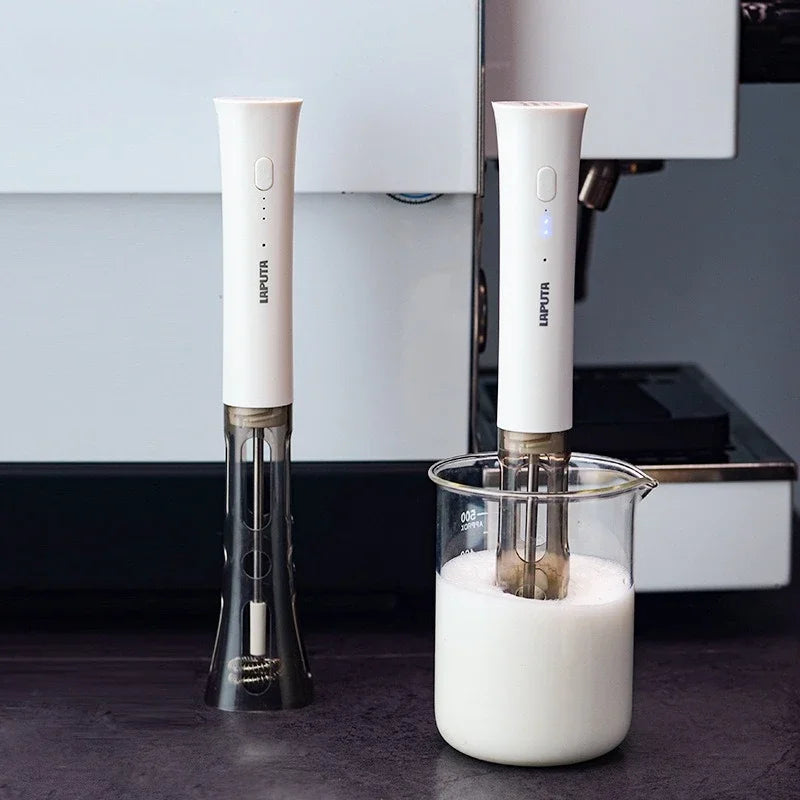 Portable Rechargeable Electric Milk Frother & Foam Maker Electric Milk Frother Axl