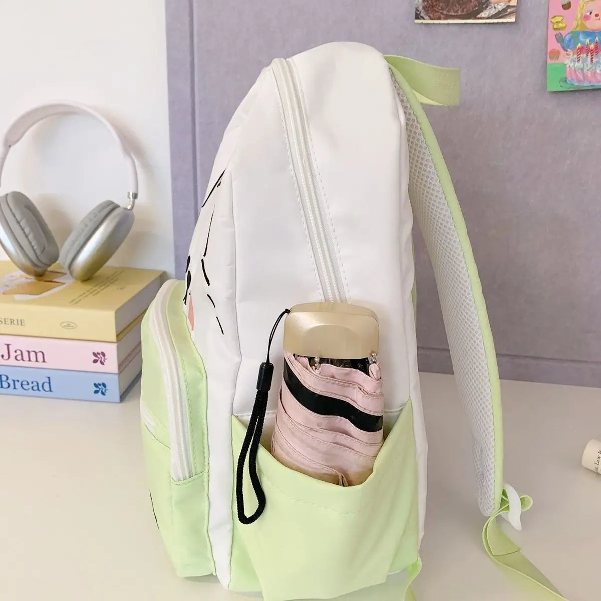 Kawaii Kitty Mini Backpack – Kids & Women's Cute Schoolbag Kids Mini Backpack Axl