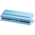 Adjustable 6-Hole Manual Punch – Ledger, Binder & Certificate Manual Hole Punch Axl Sky Blue