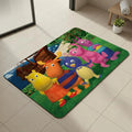 Backyardigans Diatomite Bath Mat – Quick Dry & Non-Slip Diatomite Bath Mat Axl White1 50x80cm