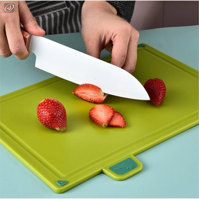 4-Piece Cutting Board Set with Holder – Non-Slip & Colour-Coded Cutting Board Set Axl