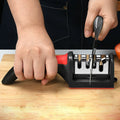 PLYS Electric & Manual Knife Sharpener – Ceramic & Steel Knife Sharpener Axl 1pcs A M