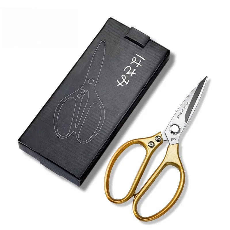 Multifunctional Kitchen Shears – 3CR14 Stainless Steel Bone Scissors Kitchen Shears Axl Golden yellow China Mainland