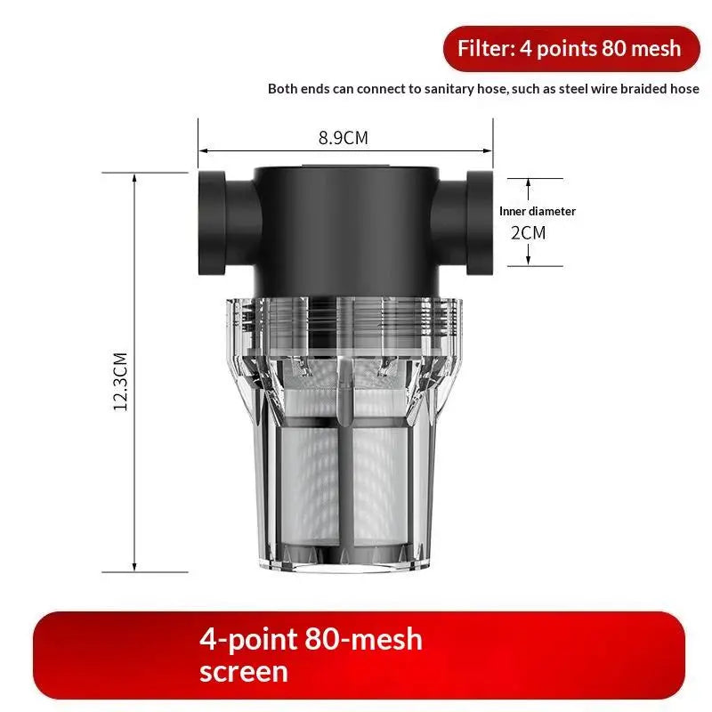 Garden Irrigation Prefilter 1/2" 3/4" 1" | Drip & Sprinkler System Irrigation Prefilter Axl 1I2 Inch 80Mesh