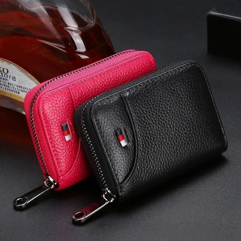 Super Slim PU Leather Mini Wallet – Unisex Card Holder Mini Card Wallet Axl