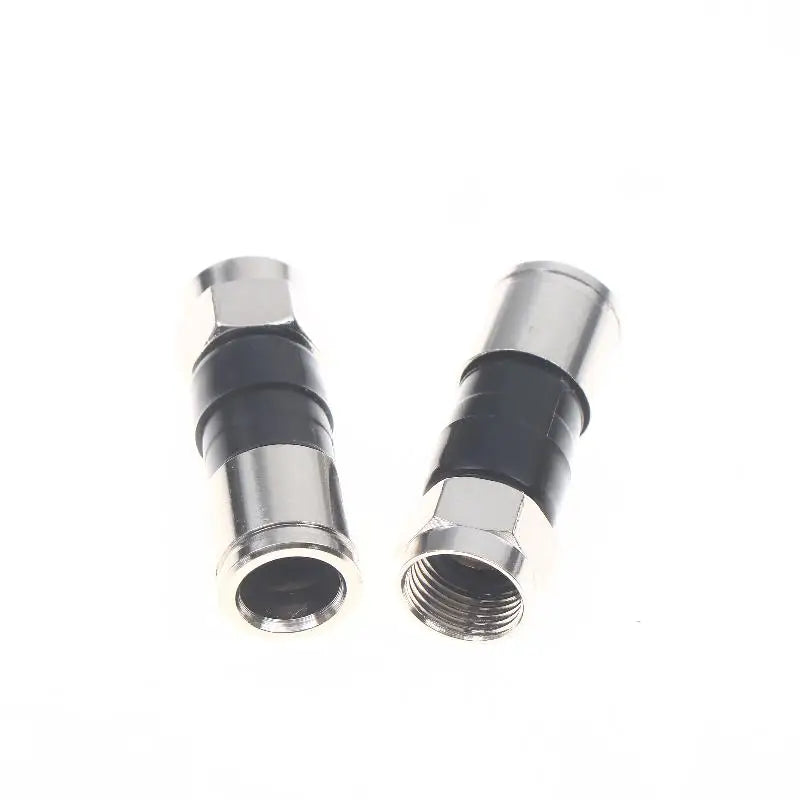 RG6 F-Type Coaxial Compression Connectors – Waterproof 5/10/20 Pcs Coaxial Compression Connector Axl