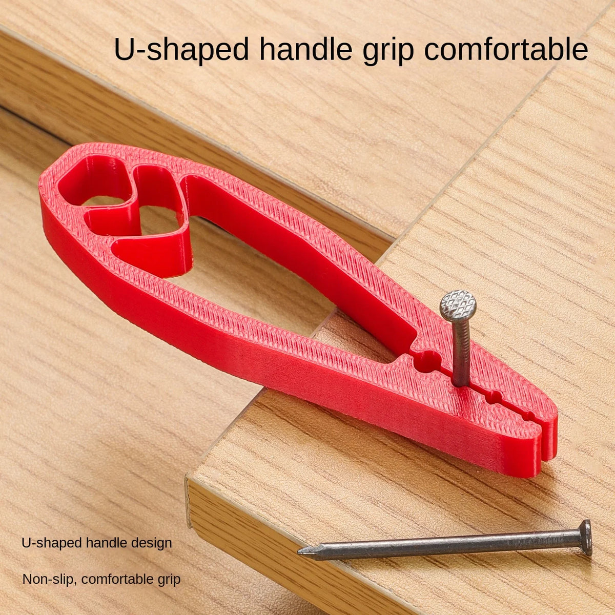 Portable Nail Fixer Tool – Sliding Joint Pliers for Woodworking Nail Holder Plier Axl