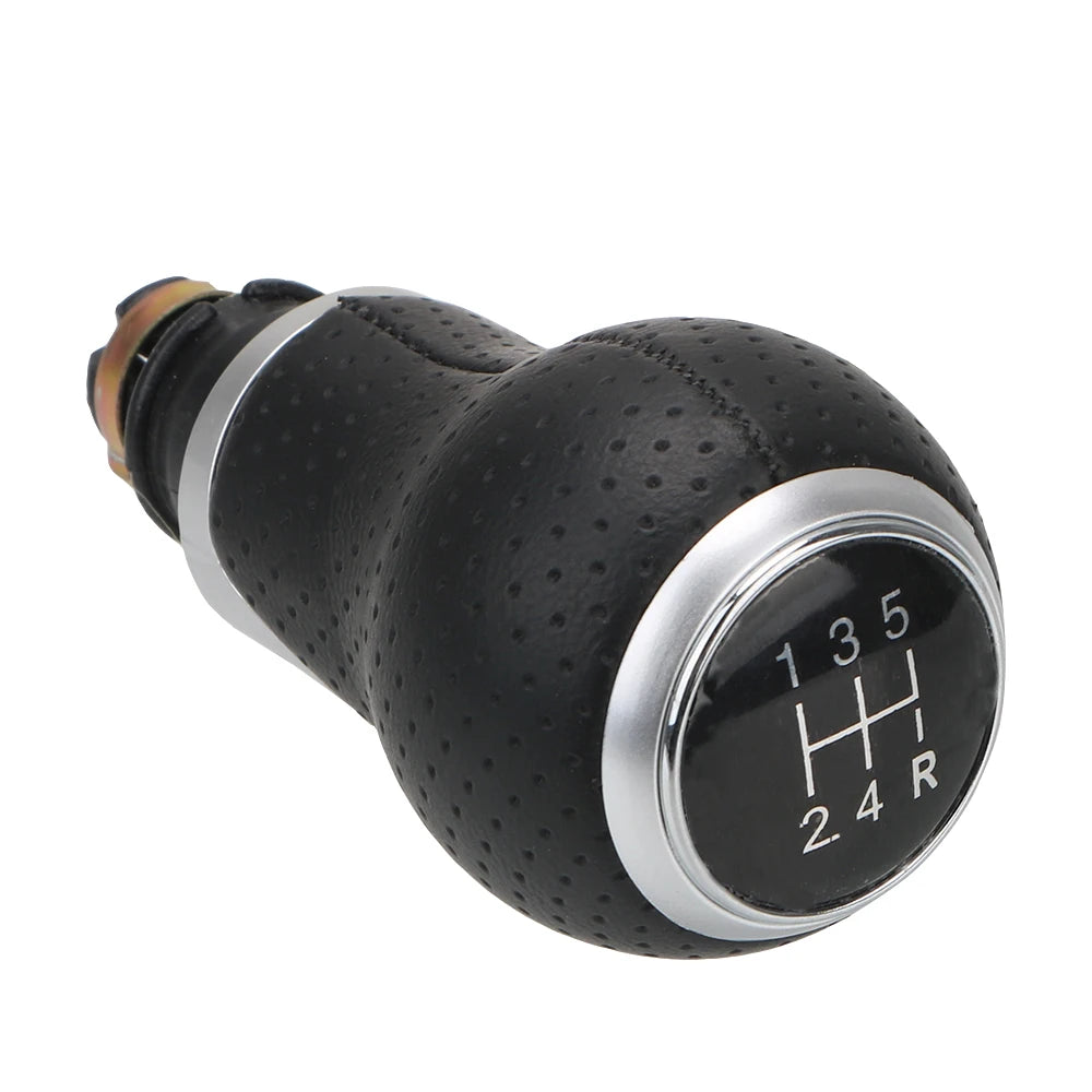 Gear Shift Knob 5/6 Speed – Audi A4 A5 A6 Q5 VW Golf Passat Gear Shift Knob Axl Silver 5 gear R